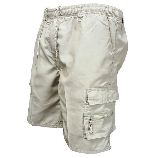 Men’s Zipper Pockets Hiking Athletic Running Shorts