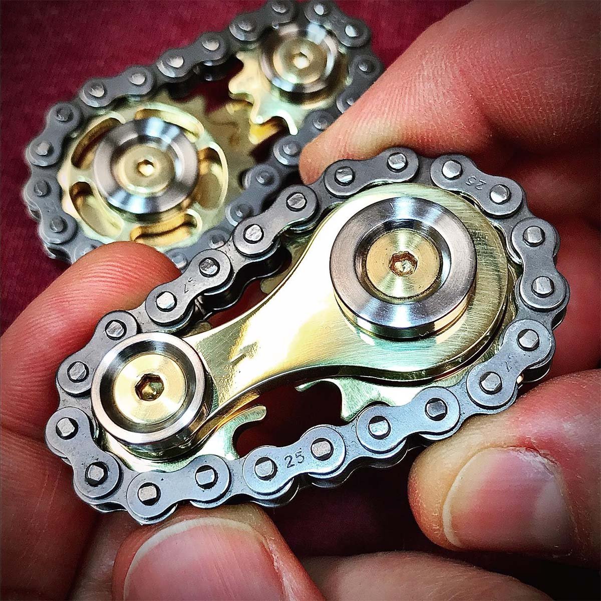 Sprockets Bicycle Chain Fidget Spinner Toys Rrsstore