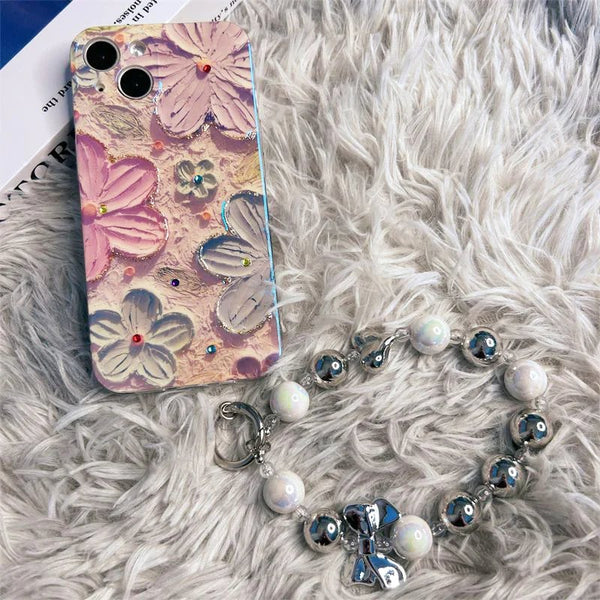 Vintage Oil Painting Flower Phone Case