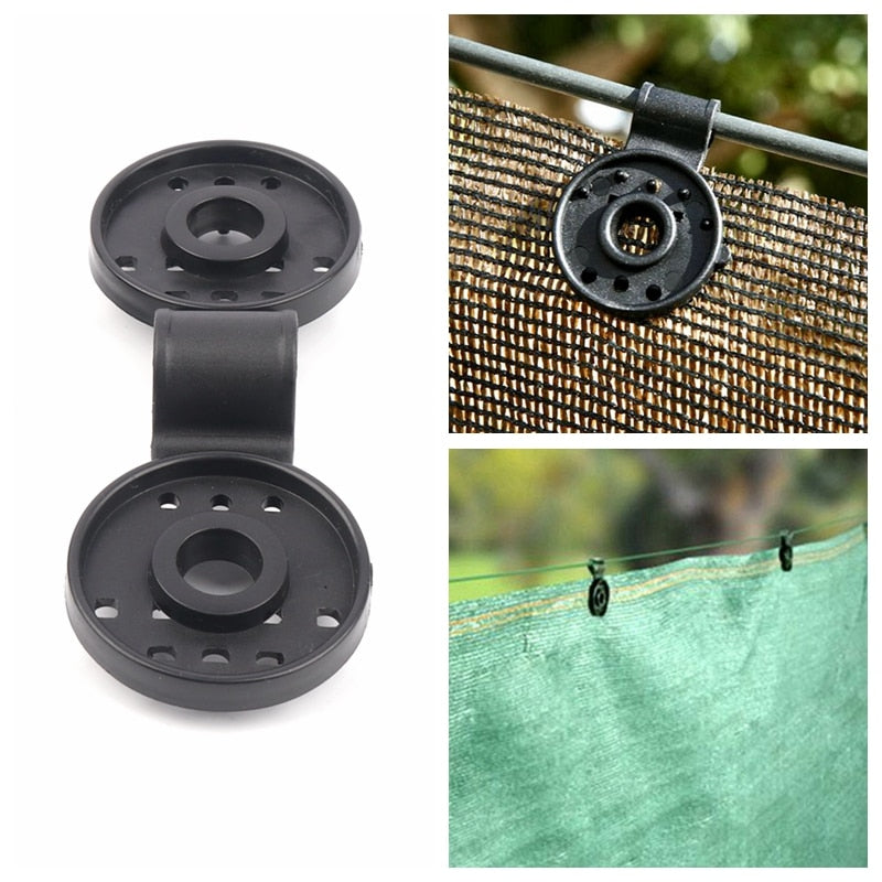 Sun Shade Clip with Spring-Loaded Jaw and UV-Resistant ABS, Toolless P ...