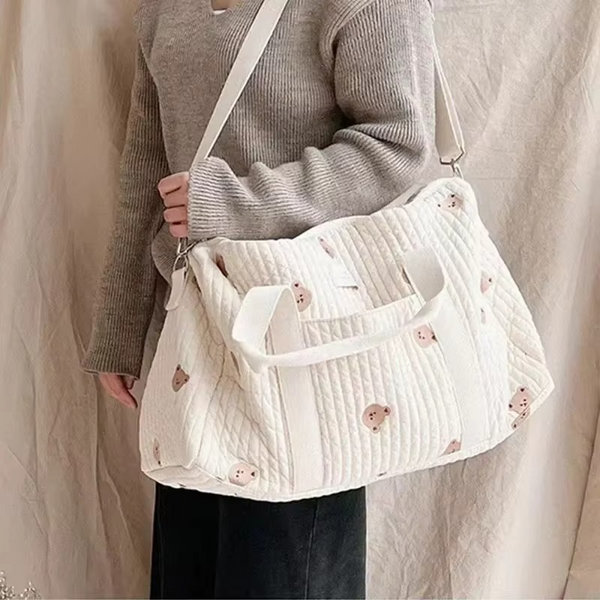 Versatile Mommy Travel Tote - Diaper, Nappy, and Essentials Organizer Bag