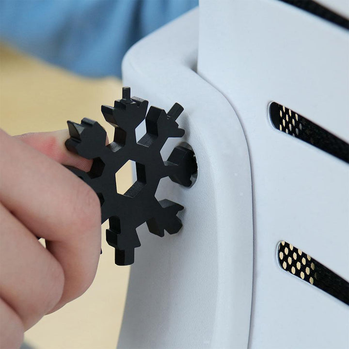 18-in-1 stainless steel snowflakes multi-tool - BestBck