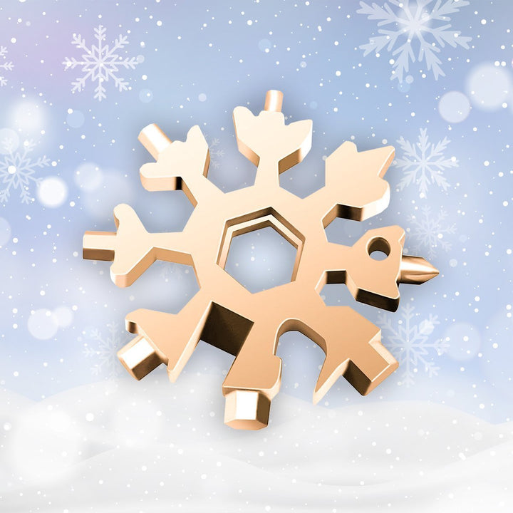 18-in-1 stainless steel snowflakes multi-tool - BestBck