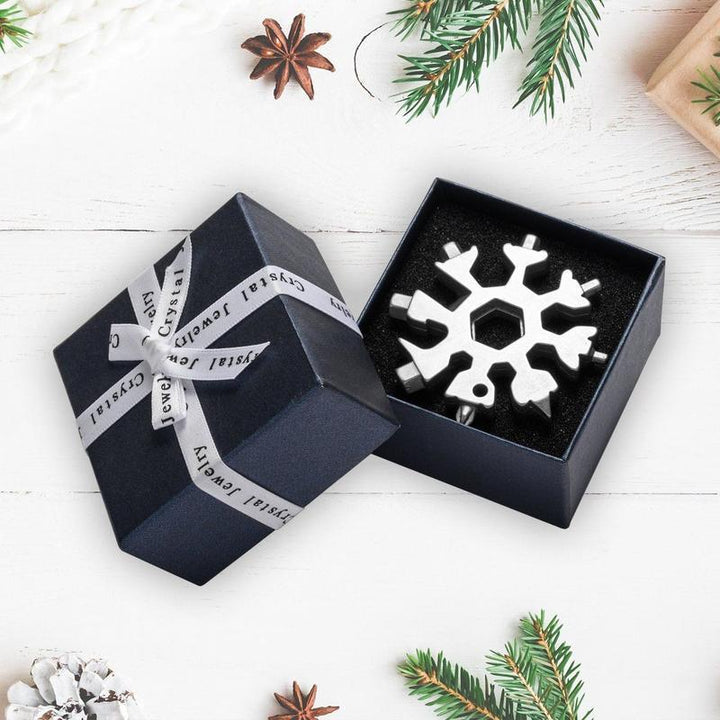 18-in-1 stainless steel snowflakes multi-tool - BestBck
