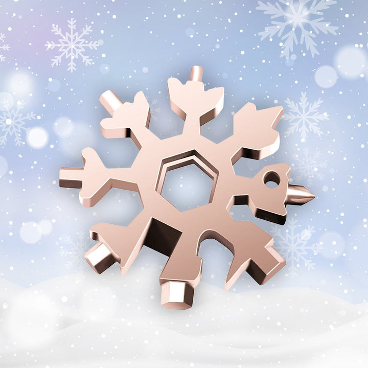 18-in-1 stainless steel snowflakes multi-tool - BestBck