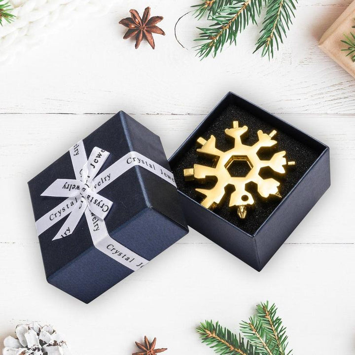 18-in-1 stainless steel snowflakes multi-tool - BestBck
