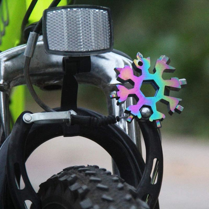 18-in-1 stainless steel snowflakes multi-tool - BestBck