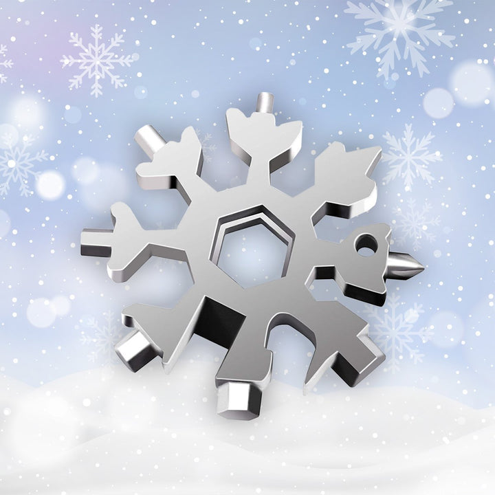 18-in-1 stainless steel snowflakes multi-tool - BestBck