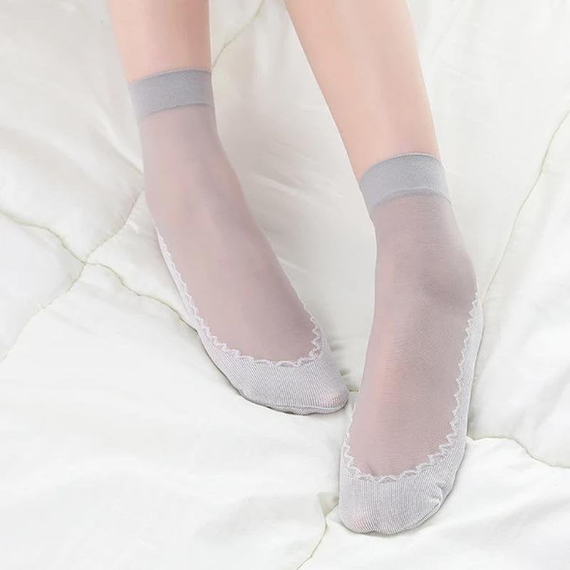 Silky Anti-Slip Cotton Socks – Rrsstore